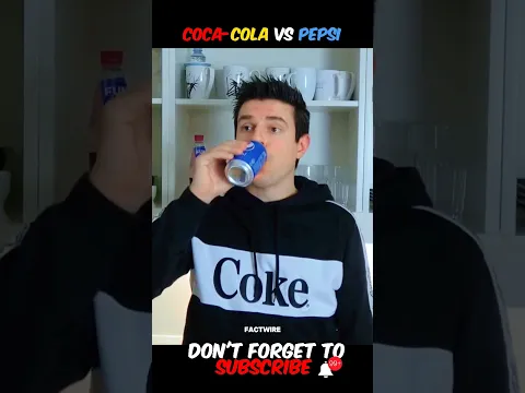 This man started Coka Cola vs Pepsi😱🤣 #shorts