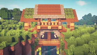 Minecraft | How to Build a Ravine House