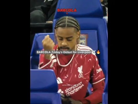 Barcola Today's Debut for Liverpool ☠️☠️☠️