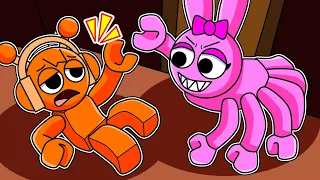 ¡OREN SOBREVIVE A LA ARAÑA MALVADA PINKI en ROBLOX! INCREDIBOX SPRUNKI