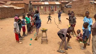 FUN PLAY TIME IN OUR AFRICAN VILLAGE WITH THE KIDS