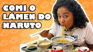 COMI O LÁMEN DO NARUTO 🍥♥️ (VÍDEO COMPLETO)