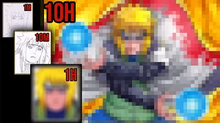 Drawing CHALLENGE |1M, 10M, 1H, 10H| MINATO [Naruto]