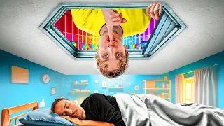 Je CONSTRUIS une PIÈCE SECRÈTE dans la Chambre de Bilel