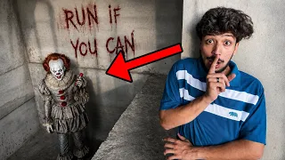SCARY PENNYWISE FOUND ME😱TRAPPED IN HOUSE