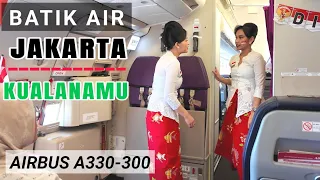 Batik Air Jakarta - Kualanamu Medan Pesawat Airbus A330-300 (Part 4)