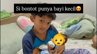 HARI PERTAMA SI BONTOT JADI OM🩵