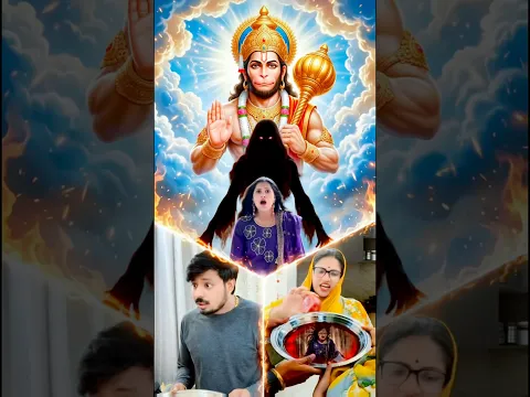 बजरंगबली की असीम कृपा: ऐसे बची बहू की जान, जय श्री राम जरूर लिखें! 🙏 #hanuman