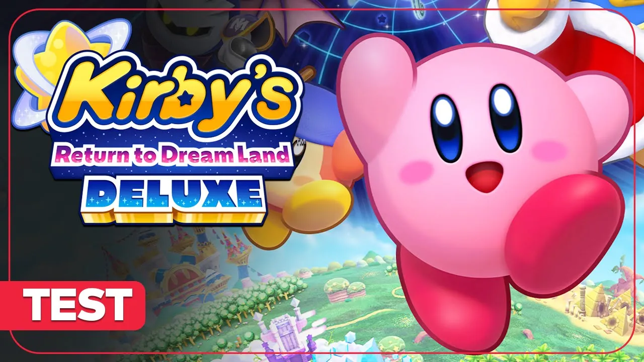 Vido-Test de Kirby Return to Dream Land Deluxe par ActuGaming