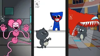 Cat Babo vs Poppy play time (MEGA ANIMATION COMPLETE)