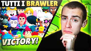 VINCO CON TUTTI I BRAWLER SENZA MAI CHIUDERE IL GIOCO!!
