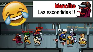 SI TE RIES PIERDES 😠😂 Momentos Divertidos | AMONG US | Las escondidas !! 😠