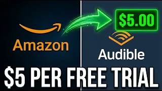 Amazon Audible Affiliate Program: Get $5.00 Per FREE TRIAL | Make Money With Amazon Audible