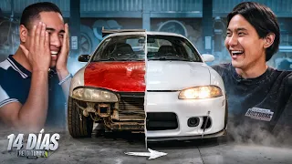 Modificamos el Auto de un Seguidor en 14 días! (Mitsubishi Eclipse) | Kenyi Nakamura