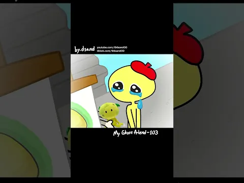 103 - Bob crying while sleeping?😴👻👻 | #myghostfriend #animation #shorts #dsand #anime #cute