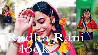 ✨ Radha Rani 🎎 dress look challenge 🙏🌸..#radhakrishna #shorts #youtubeshorts #puja #youtubeshorts