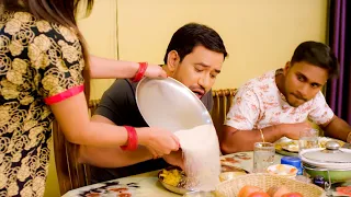 अरे ये क्या निरहुआ के लिए ये कौनसा खाना  #DINESH LAL YADAV #NEETA DHUNGANA| Bhojpuri Video 2021