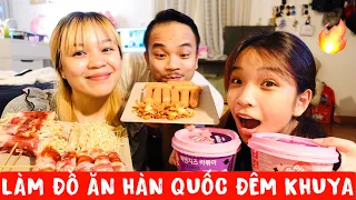 Vlog#: LÀM MÂM ĐỒ NƯỚNG TRONG PHÒNG 16 ĐỘ NHƯ ĐÀ LẠT LÚC 12H KHUYA.
