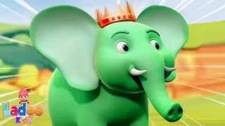 हाथी राजा कहां चले | hathi Raja kahan chale | ek Mota hathi | nursery poems | Hindi rhymes