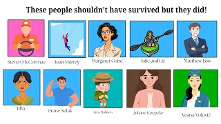 They Survived the Impossible Real-Life Miracle Escapes.
