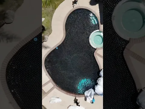 Can you swim in shade balls?