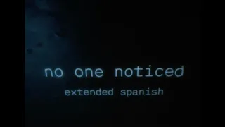 The Marías - No One Noticed - Extended Spanish (Visualizer)