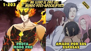 1-203🔥 SU NOVIA LO DEJA Y VA AL MUNDO POST APOCALIPTICO PARA CREAR SU HAREM // RESUMENES MANHWA 🔥