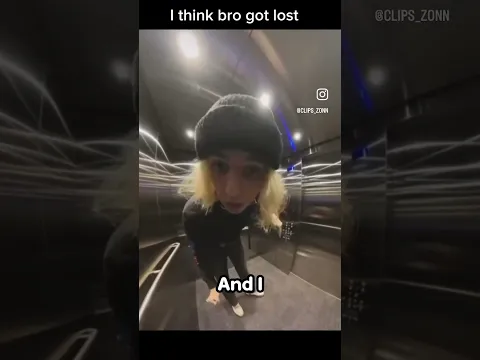 Guy Spends 40 minutes in Evil Elevator 😂