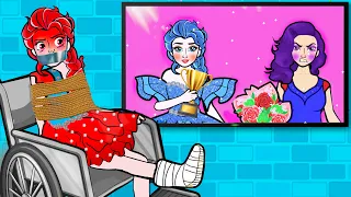 Paper Dolls Dress Up - Handicapped Elsa Fire & Frozen Accident Ballet Dress - Barbie Story & Crafts