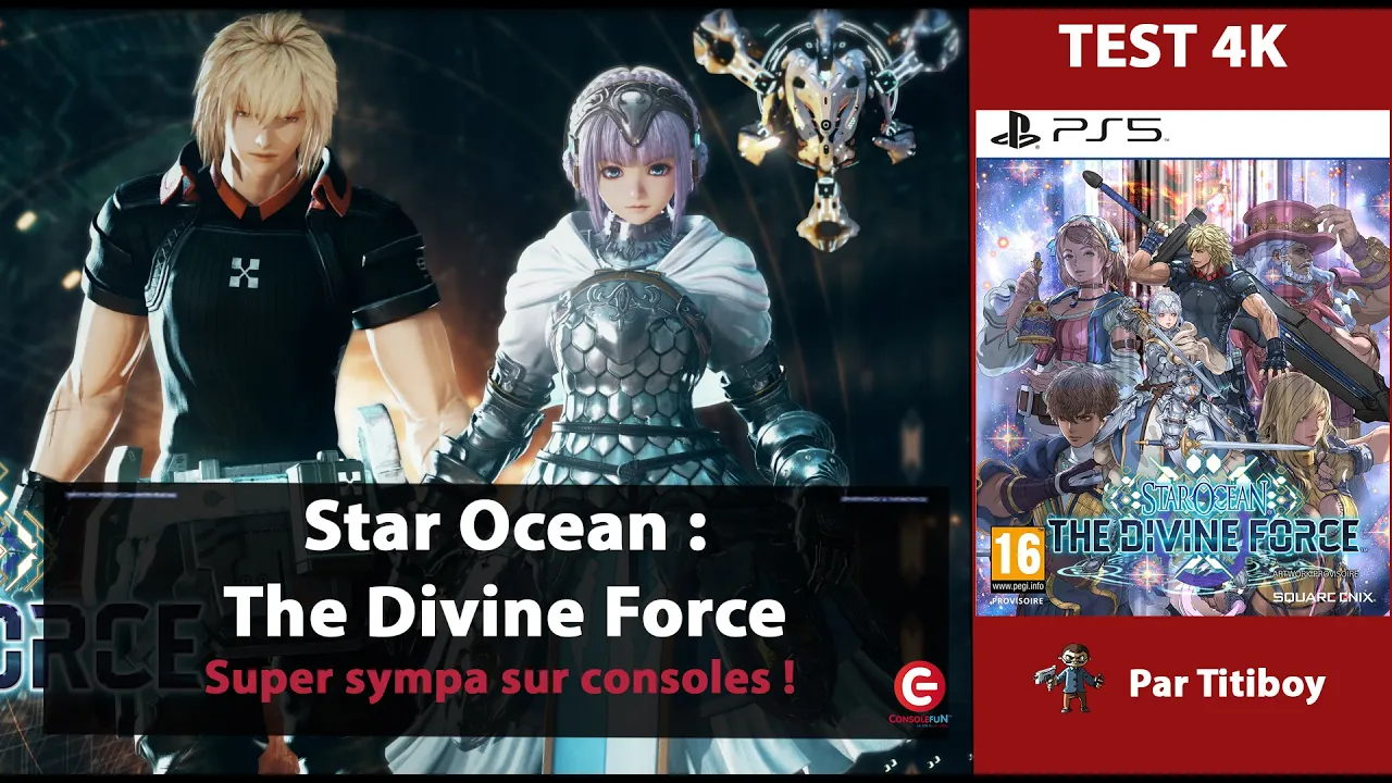Vido-Test de Star Ocean The Divine Force par ConsoleFun