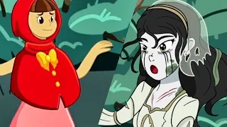 DOS CUENTOS DE HALLOWEEN ! LA CAPERUCITA Y LOS ZOMBIES  HANSEL Y GRETEL Y LA LLORONA