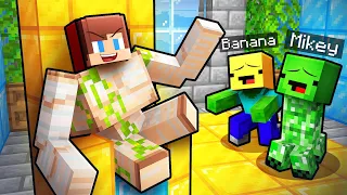JJ Has Turned Into The KING OF MOBS in Minecraft...