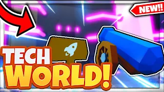 How To Unlock *TECH WORLD* In Roblox Pet Simulator X!