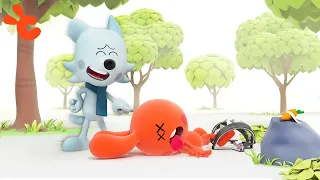 The Big Bad Wolf | Cueio The Bunny and Friends Cartoons Stories for Kids S02E15