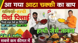 गाँव के लिए बेस्ट बिजनेस आइडियाज 🚀  Masala Business Ideas for Village 💥 Ata Chakki Machine | 2024