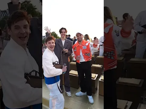 LOUIS VUITTON: SQUEEZIE ET SEB LA FRITE RENCONTRENT LEUR IDÔLE! #shorts