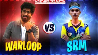 🔥SRM Vs WARLOOP 😍 One Tap Head shot 1 Vs 1 | OVERPOWER GAME PLAY !! - Garena Free Fire