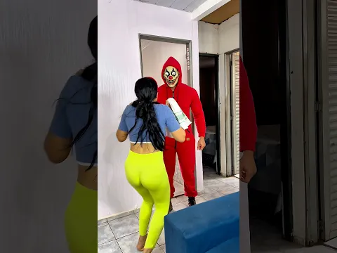 Ela não sabia 😱 #funny #shorts