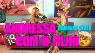 ANDRESSA URACH COMENTA VIDEO COM O FILHO !!! #mayamazzafera