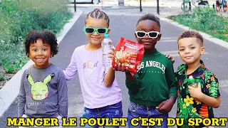 MAEL ET JADE - MANGER LE POULET C’EST DU SPORT (Clip Officiel) prod by Sphinx