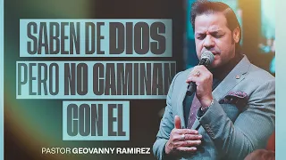 SABEN DE DIOS PERO NO CAMINAN CON EL