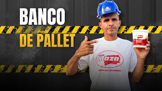 BANCO FEITO DE PALLET!