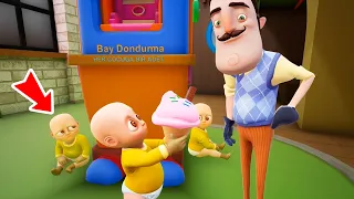 Beboya Sakın Dondurma Verme 🥶 Hello Neighbor The Baby in Yellow