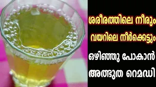 ശരീരത്തിലെ നീരും വയറിലെ നീർക്കെട്ടും ഒഴിഞ്ഞു പോകാൻ  അത്ഭുത റെമഡി How to Reduce Swelling Moringa