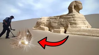 Ele ENCONTROU ESCULTURA de OURO no DESERTO