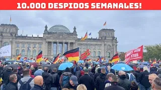 🔴 Crisis Alemana: 10.000 despidos SEMANALES!