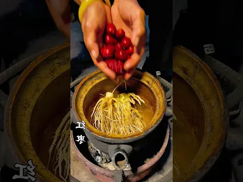 Corn root juice with jaggery and dates || #trending #shortvideo