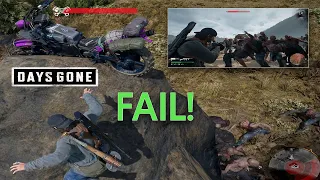 Failed High Ground Glitch in Days Gone: Iron Butte Horde