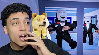 JOGUEI BREAK IN NO ROBLOX! (o jogo que o dogberg não zerou)