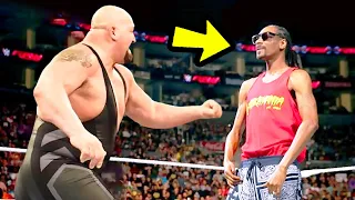 10 Times WWE Wrestlers Attacked Celebrities In The Ring!